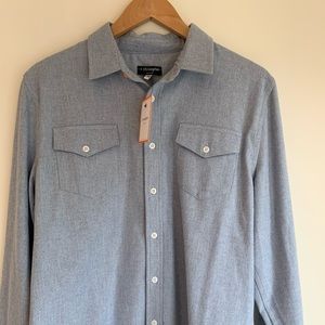 T. Christopher Chambray Burton down